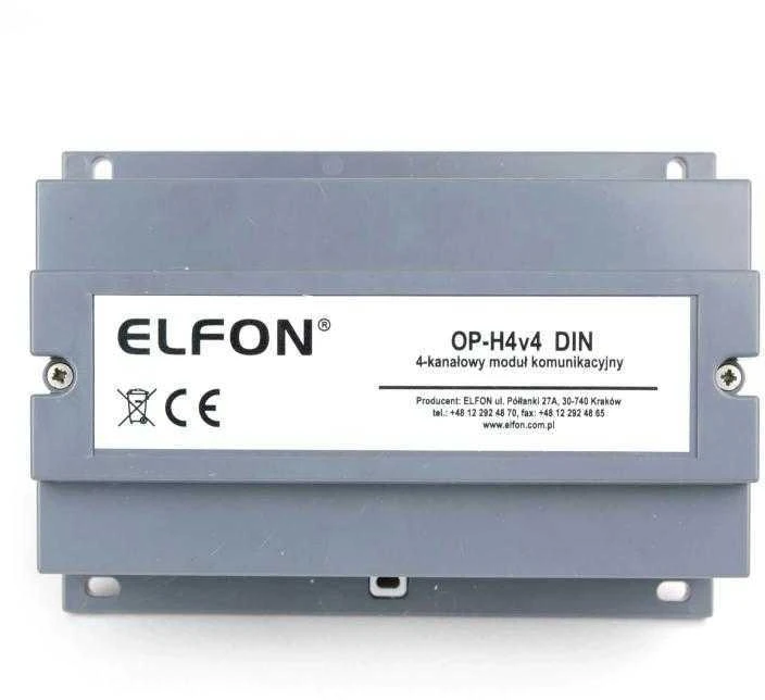 ELFON OP-H4v4 DIN ryšio modulis