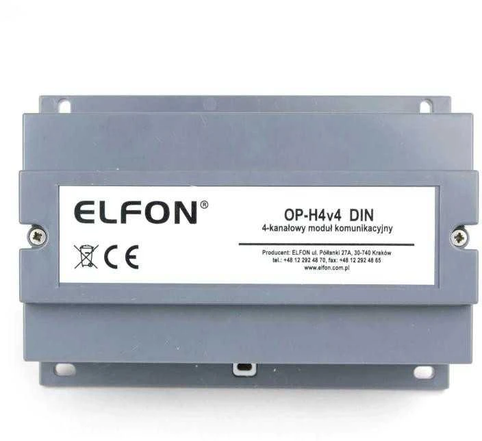 ELFON OP-H4v4 DIN ryšio modulis