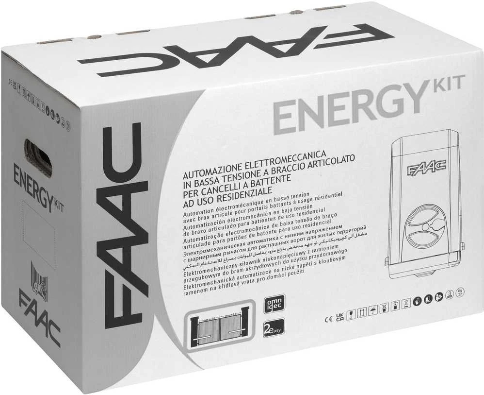 „Energy FDS“ – FAAC 392 24 V komplektas 5 m ilgio dvivėriams vartams