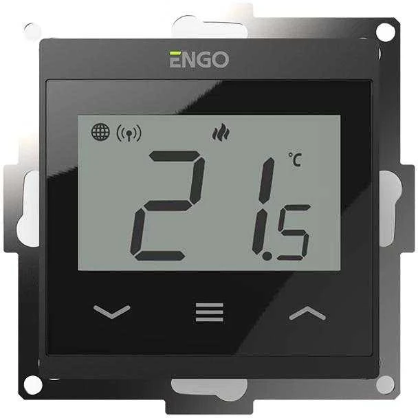 „Carruzzo ENGO Controls E55-B“ – internetas, potinkinis temperatūros reguliatorius 55 colių rėmui, „Wi-Fi“