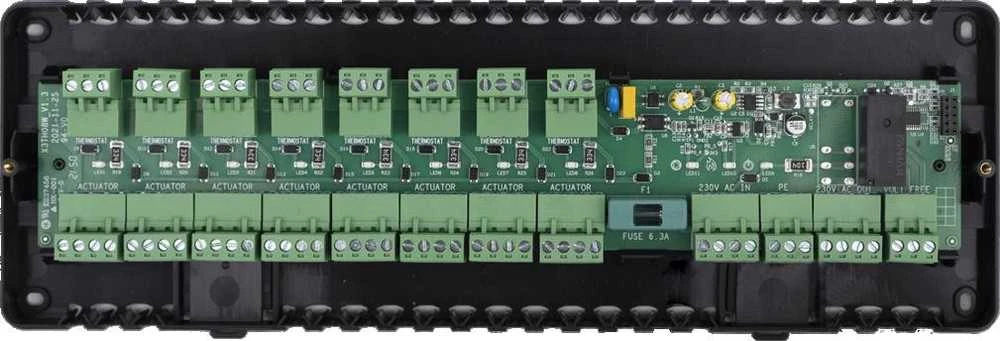 Engo Controls ENGO ECB8-230 – 8 zonų, 230V, grindinio šildymo valdymo blokas