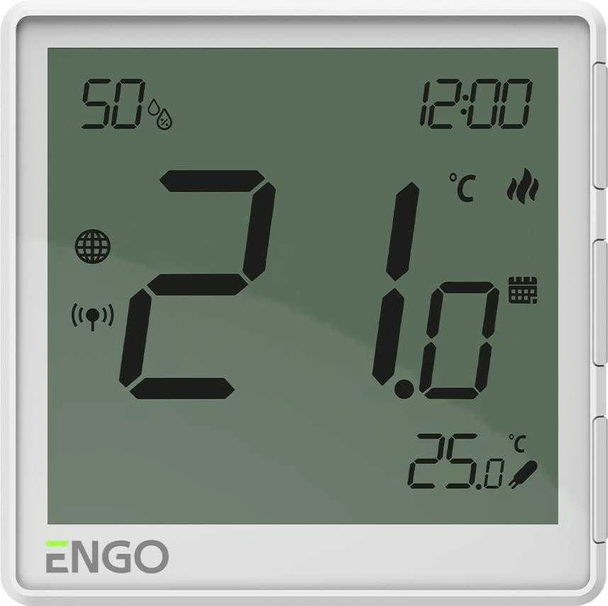 Engo Controls Engo EONE Zigbee laidinis termostatas baltas