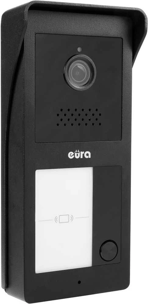 EURA 2 laidų vaizdo durų telefonas VDP-49A3-2TY juodas Tuya
