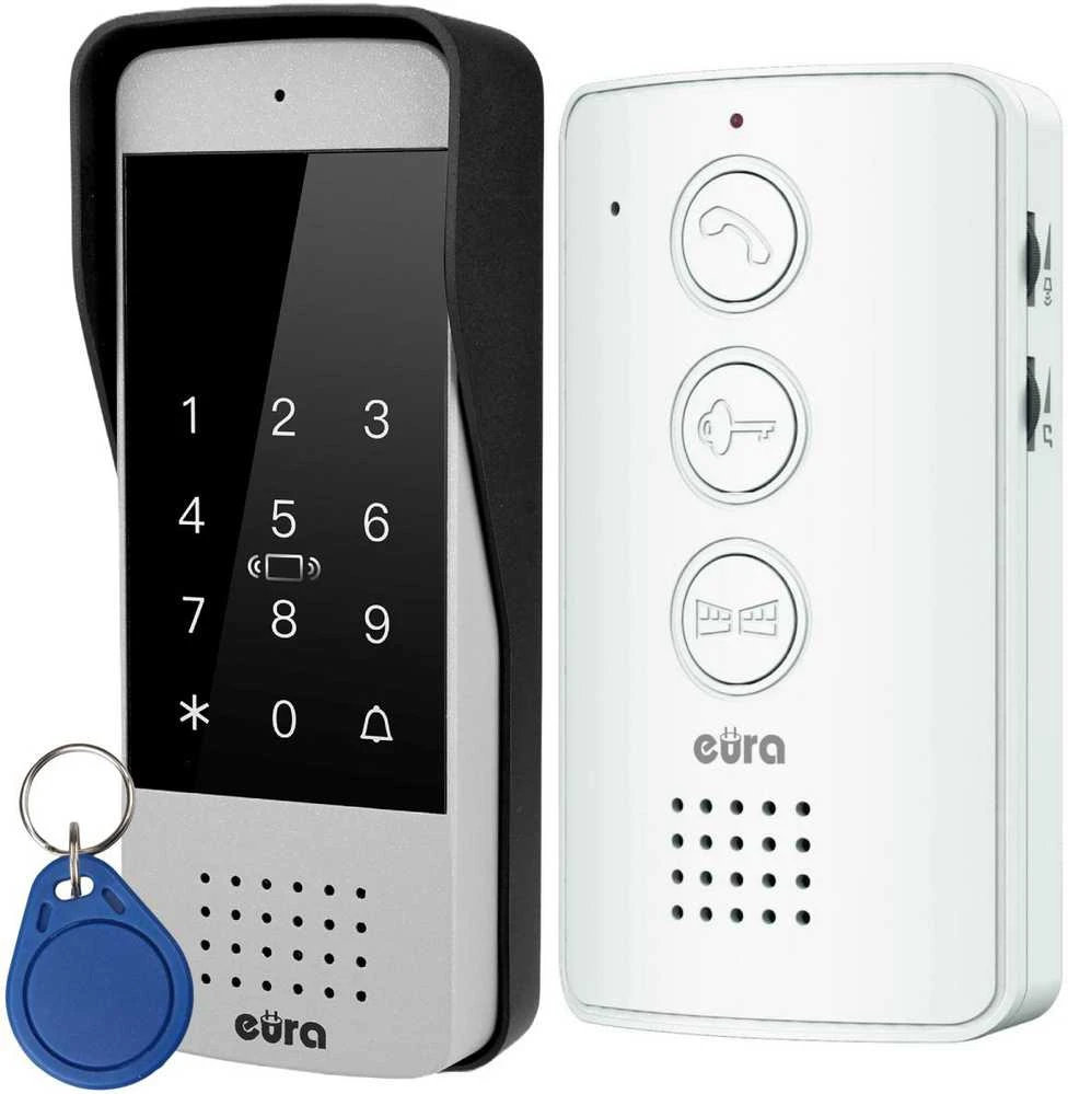EUA EURA ADP-34A3 baltas domofonas