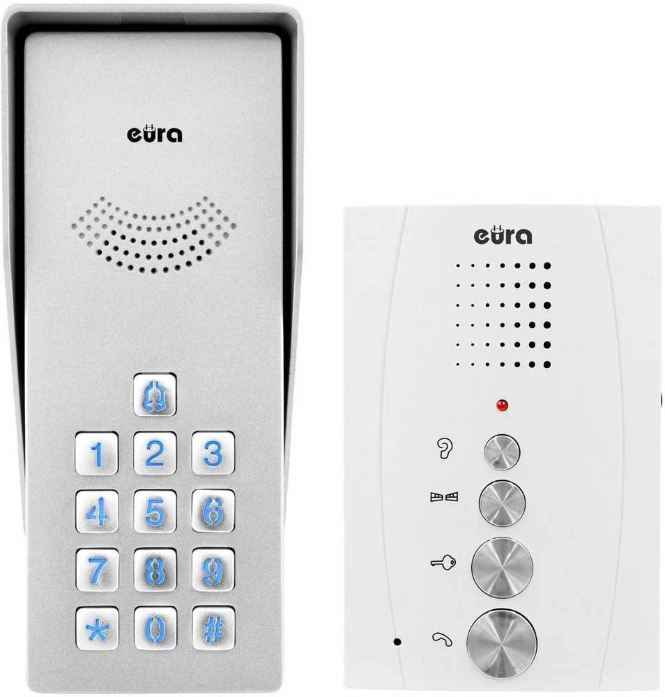 EUA EURA ADP-38A3 ENTRA domofonas baltas