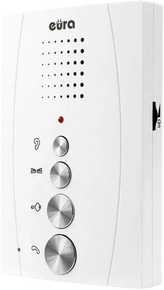 EUA EURA ADP-38A3 ENTRA domofonas baltas