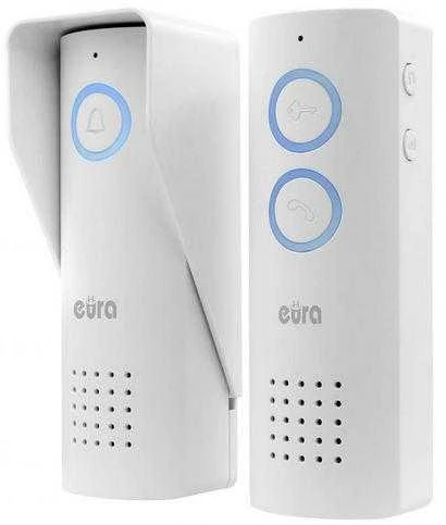 Eura ADP-80A3 bevielis domofonas, baltas