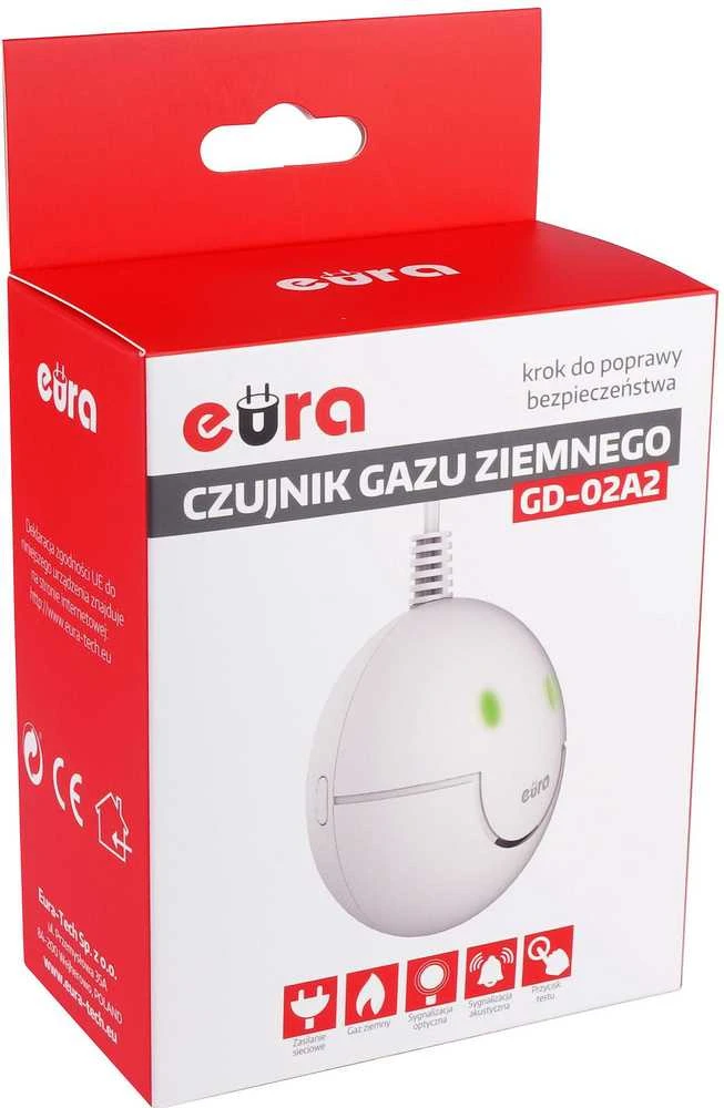 Eura GAMTINIŲ DUJŲ (METANO) DETEKTORIUS GD-02A2