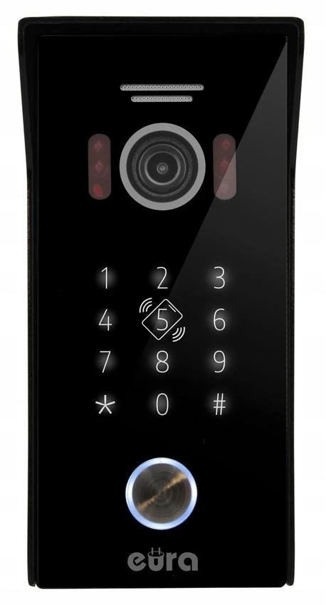 EURA VDP-99C5 VIDEO TELEFONAS baltas, WiFi, RFID, TUYA