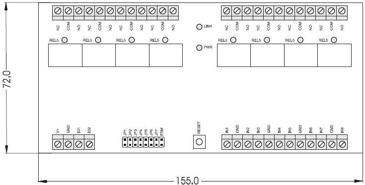 Expander Mes/mes ROGER XM-8DR-BRD