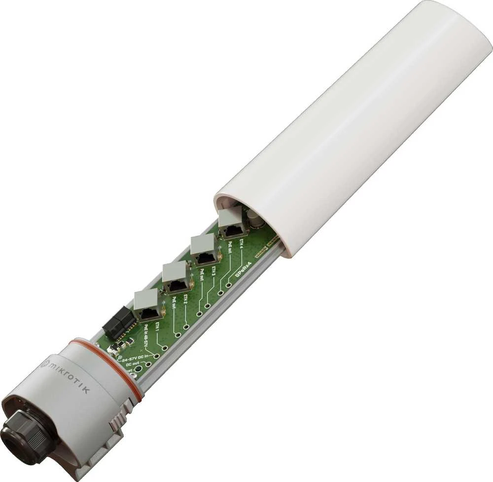 Maršrutizatorius Mikrotik GPER14I DECT kartotuvas Balta