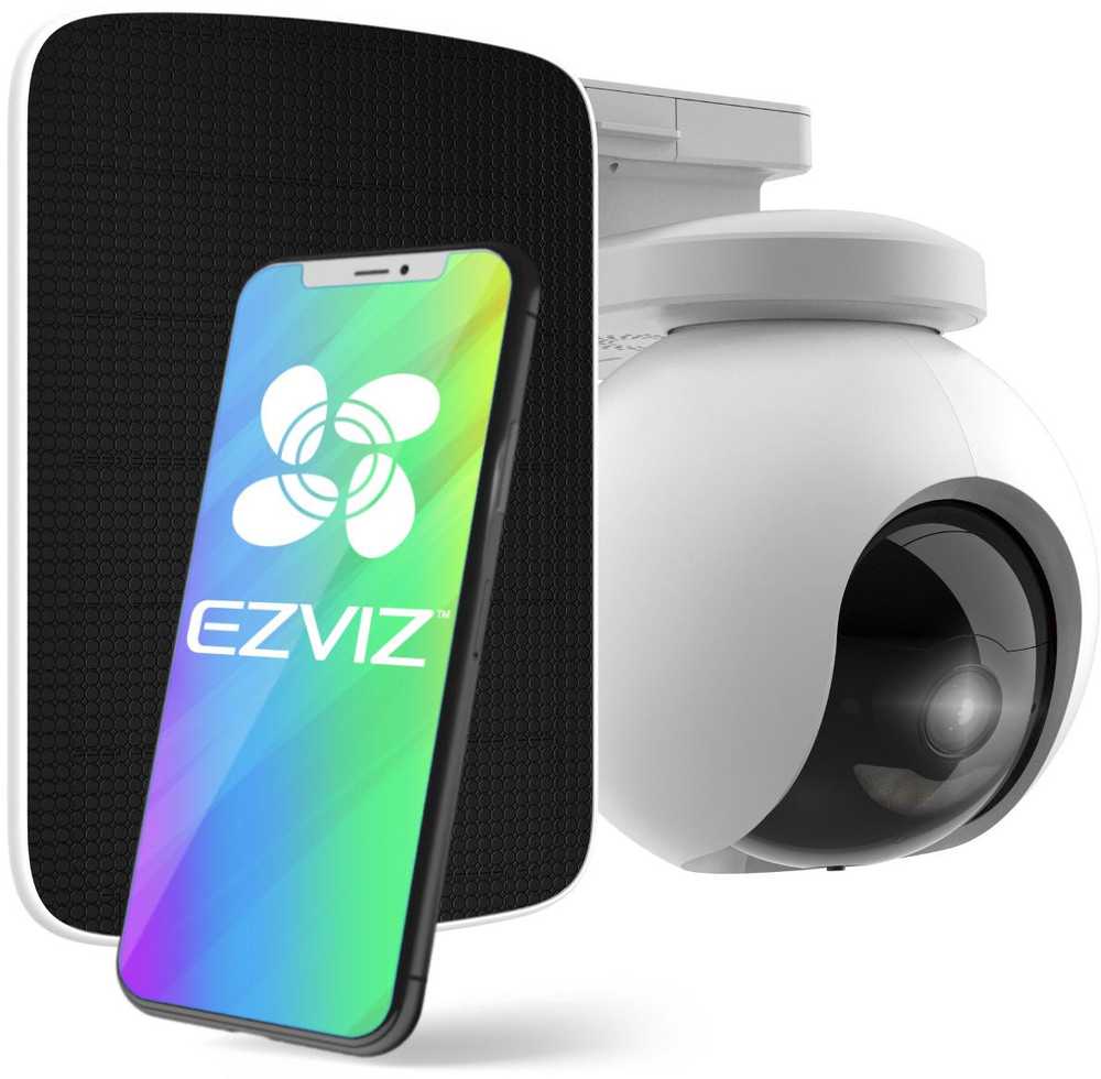 Ezviz HB8+Solar Panel F (4.2W) (Baterija PT camera Kit)