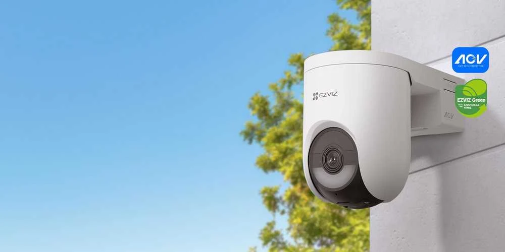 EZVIZ CS-HB8c lauko akumuliatorinė valdoma kamera (Type-C, 4MP, 4mm)