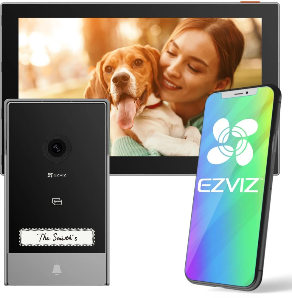 EZVIZ CS-HP7 vaizdo domofono rinkinys, 3MP, Wi-Fi