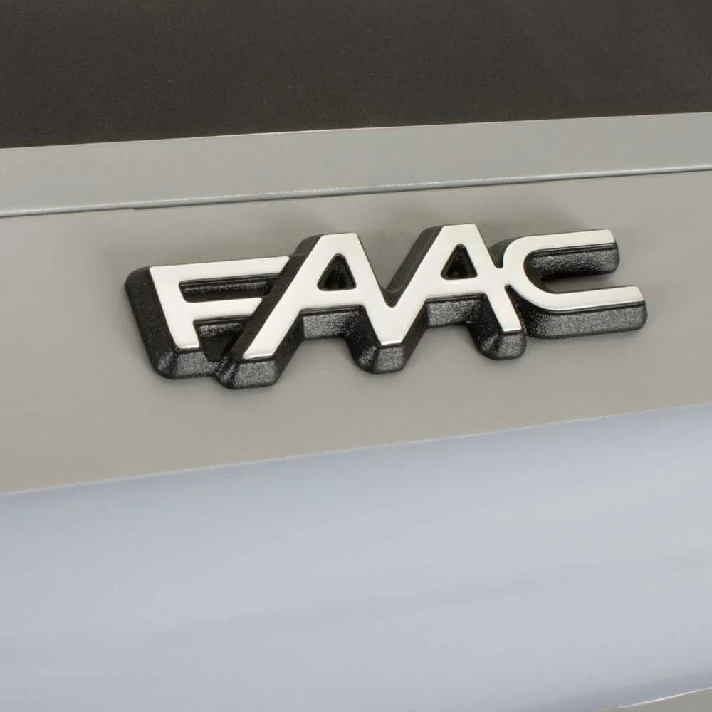 FAAC D1000 FDS garažo vartų komplektas su 3 m dviejų dalių Kevlaro bėgeliu