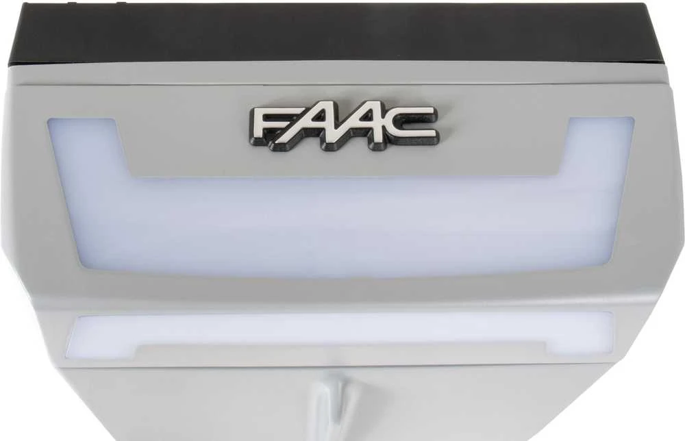 FAAC D1000 FDS garažo vartų komplektas su 3 m dviejų dalių Kevlaro bėgeliu