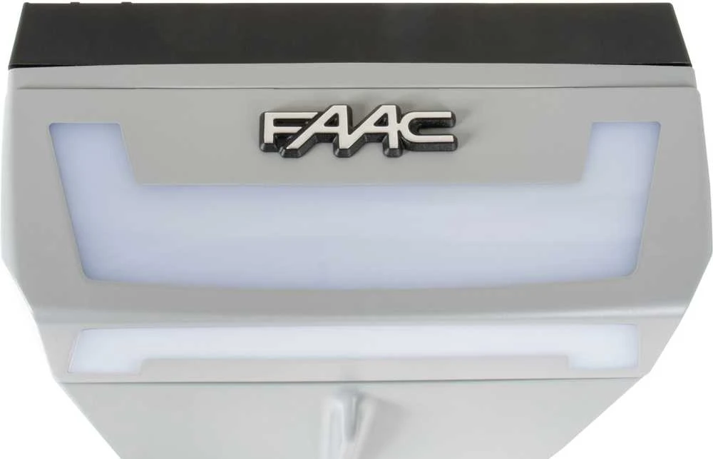 FAAC D600 FDS garažo vartų komplektas su 3 m dviejų dalių Kevlaro bėgeliu
