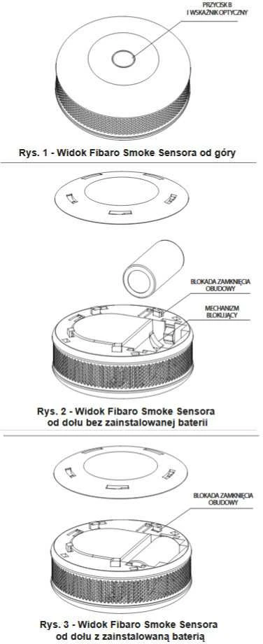 Dūmų jutiklis Fibaro Smart Home FGSD-002ZW5EU