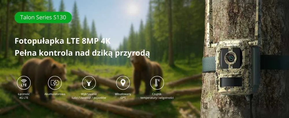 „Reolink“ | 4K 4G mobiliojo ryšio takų kamera su tiesioginio transliavimo funkcija | „Talon“ serija S130 | Takų kamera | 8 MP | 4 mm / F1.6 | IP67 | H.265 | „MicroSD“ kortelė, iki 256 GB