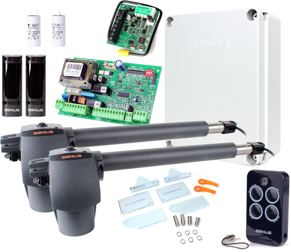VARSTOMŲ VARTŲ PAVARA GENIUS-GBAT-300/KIT - DVIVĖRIŲ VARTŲ RINKINYS
