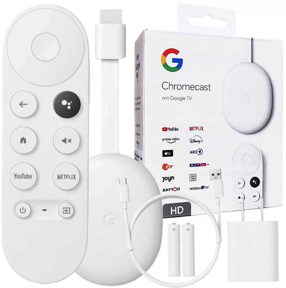 Multimedijos grotuvas Google Chromecast HD (GA03131-DE)