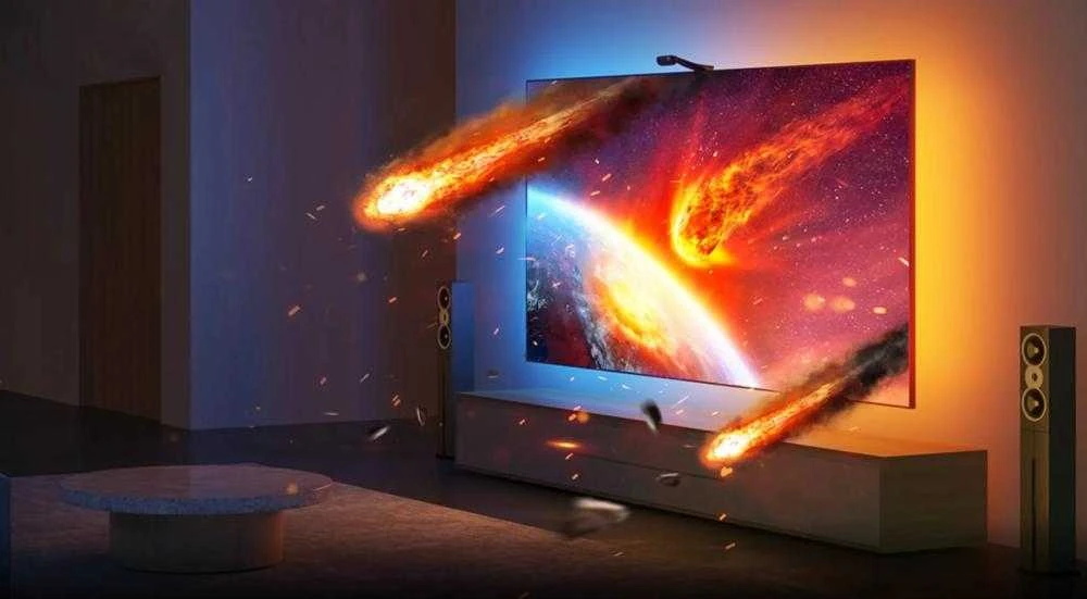 Govee H605C Envisual TV foninis apšvietimas T2 | LED juostelė | televizoriui 55-65 colių, RGBIC, Wi-Fi+Bluetooth