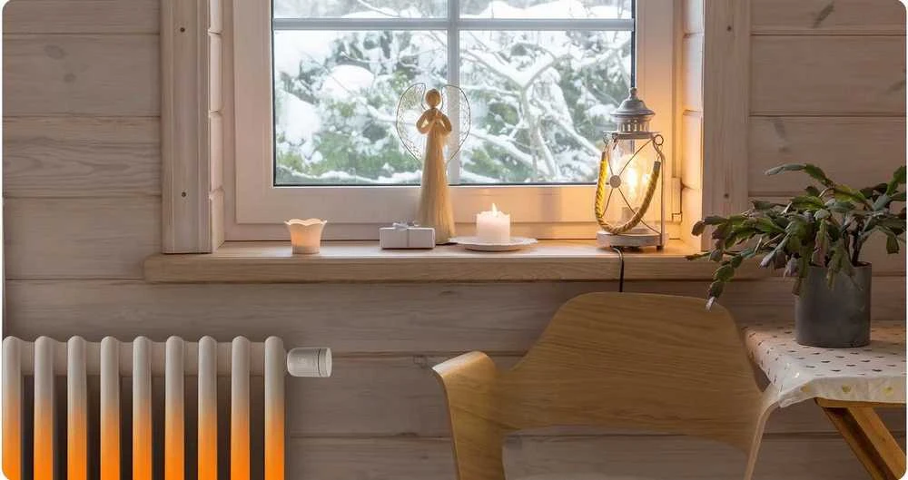 ZigBee termostatinė galvutė IMOU IOT-TRV1-EU + 6 adapteriai