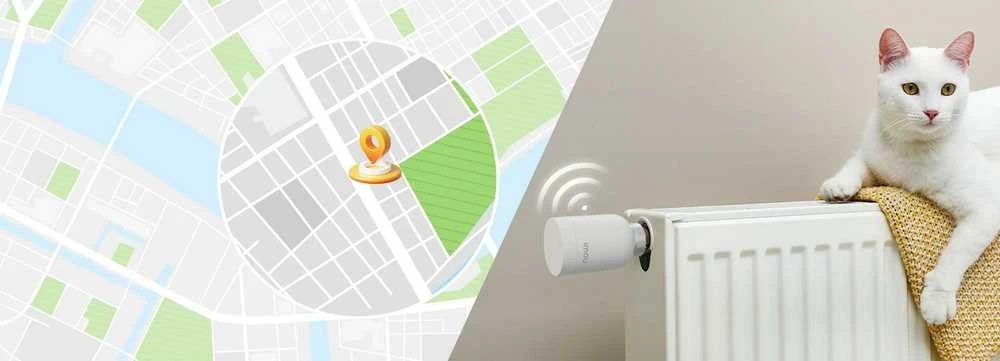 ZigBee termostatinė galvutė IMOU IOT-TRV1-EU + 6 adapteriai