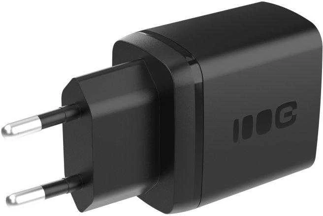 Green Cell Žalias Cell Greencell PowerSource Duo30 įkroviklis USB/USB-C juodas maitinimo adapteris 30W maitinimo tiekimas
