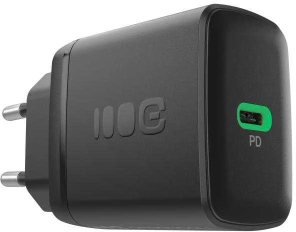 Green Cell Žalias Cell Greencell PowerSource Solo30 įkroviklis USB C juodas maitinimo adapteris 30 W maitinimo tiekimas
