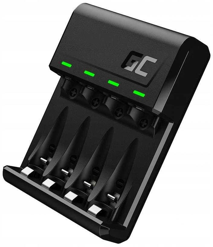 Green Cell Žalias Cell GREENCELL GRADGC01 VitalCharger, skirtas AA R6 ir AAA R03 Ni-MH