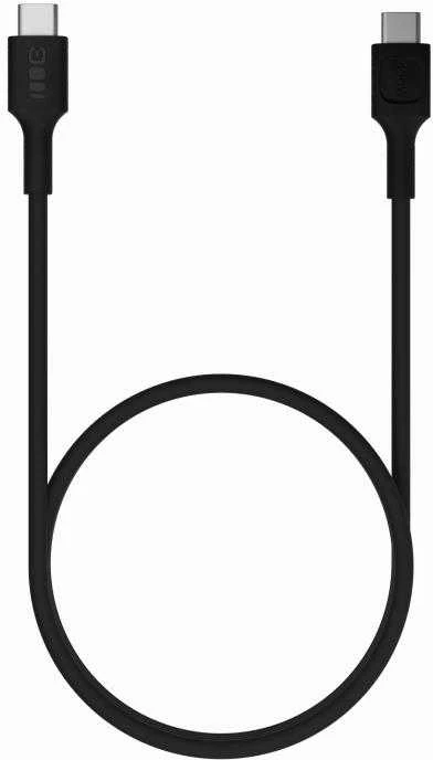 Green Cell Žalias Cell KABGC100PF120PBUSB-C laidas 1.2 m 100 W Greencell PowerFlex greito įkrovimo PD Panther juodas