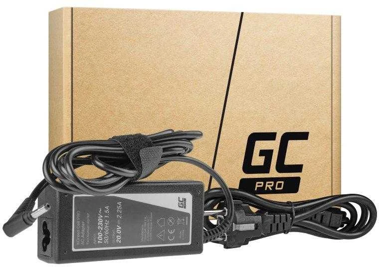 Nešiojamų kompiuterių įkroviklis Greencell AD76P PRO 45W 20V Lenovo IdeaPad