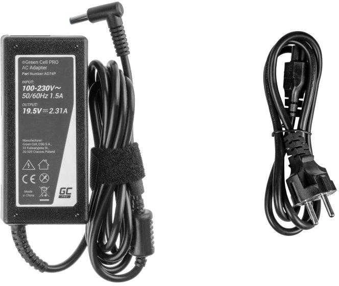 Nešiojamų kompiuterių įkroviklis Greencell AD74P PRO 45W 19.5V HP
