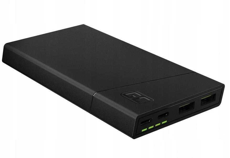 Green Cell Žalias Cell Žalias CELL Power Bank PowerPlay10 10000mAh USB-C 18W PD ir 2x USB-A GC Ultra Charge