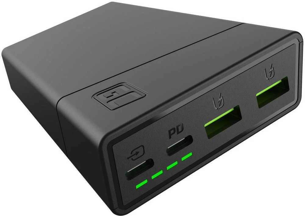 Nešiojamas įkroviklis Green Cell PowerPlay20s Power Bank 20000mAh 22.5W - juodas