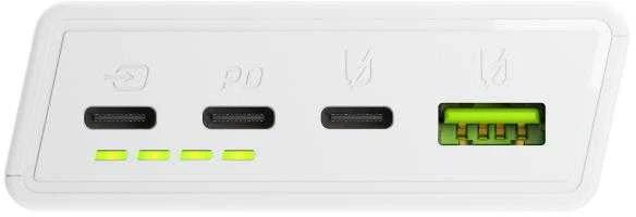 Green Cell Žalias Cell Žalias Cell Power Bank PowerPlay 20000mAh 22.5W - baltas