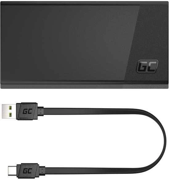 Nešiojamas įkroviklis Green Cell PowerPlay20s Power Bank 20000mAh 22.5W - juodas