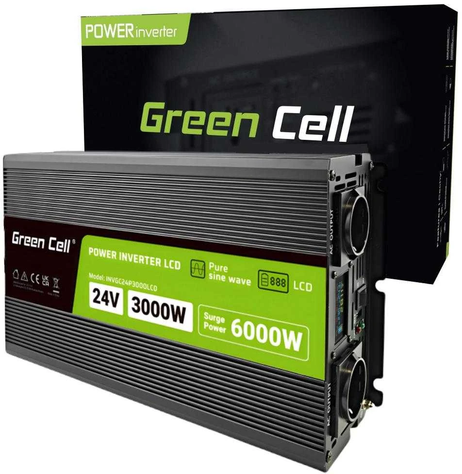 Žalias Cell KEITIKLIO MODULIS INV/24P3000/LCD-GC Žalias Cell