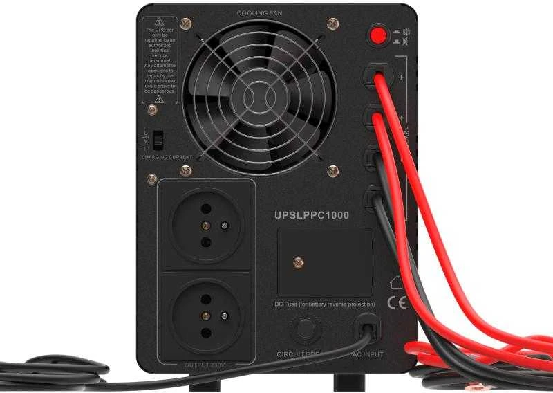 Green Cell Žalias Cell Žalias Cell nepertraukiamo maitinimo šaltinis (UPS) 1500 VA 1000 W su LCD ekranu