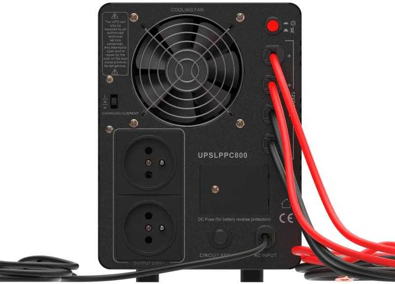Green Cell Žalias Cell Žalias Cell nepertraukiamo maitinimo šaltinis (UPS) 1200 VA 800 W su LCD ekranu