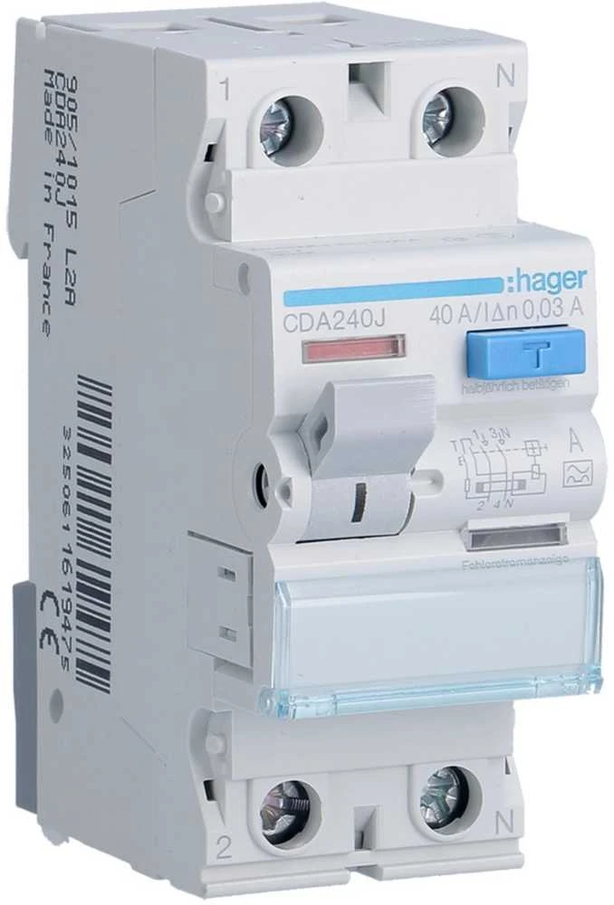 Hager CDA240J elektros spintos priedas