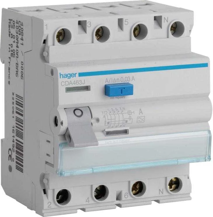 Hager CDA463J elektros spintos priedas