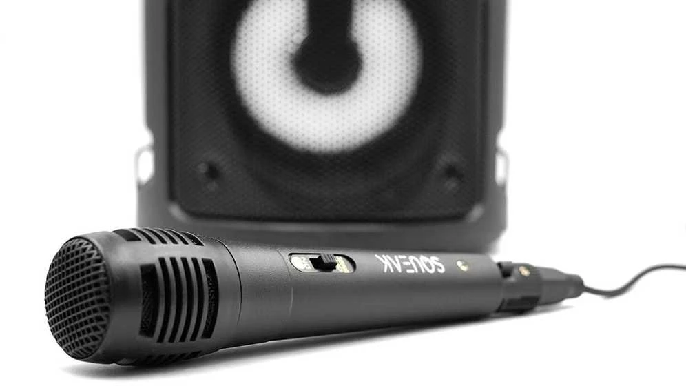 Karaokės Garsiakalbis - Squeak SQ1004 Bluetooth 5.0 Nešiojamas Juodas