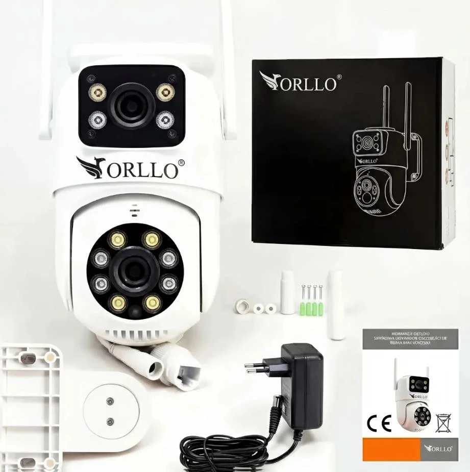 Hilook IP kamera Orllo TZ19 DUAL 4MP + 4MP Wi-Fi 4K AI
