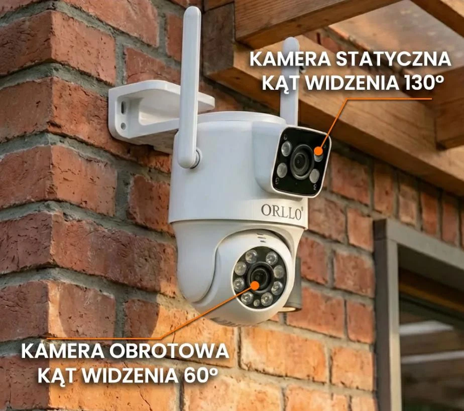Hilook IP kamera Orllo TZ19 DUAL 4MP + 4MP Wi-Fi 4K AI