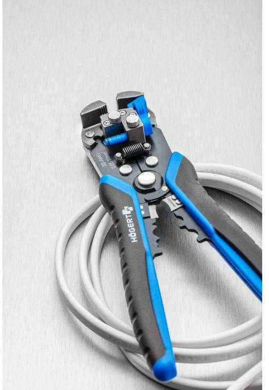 Laidų valymo replės Hogert HT1P182; 210 mm