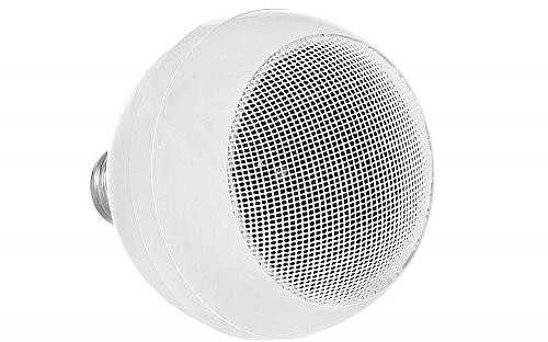 HQM-SK313 rutulinis garsiakalbis 3W 100V E27 sriegis Baltas