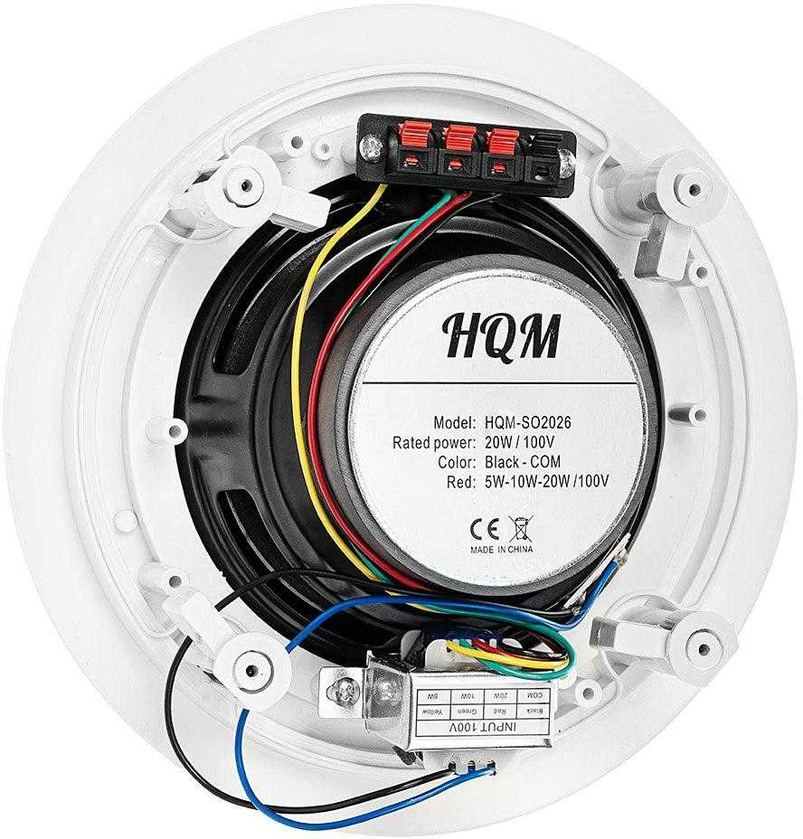 Kompiuterio kolonėlės Ceiling Speaker HQM-SO2026 20W 100V Baltas