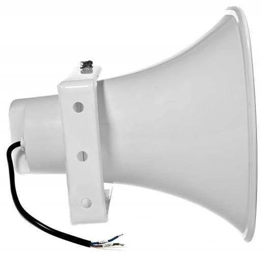 HQM-ZT301 30W 100V garsinis signalinis garsiakalbis, baltas